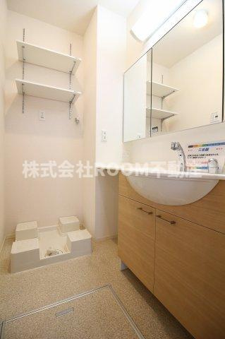 ル・グラン花繰　Ⅰ・Ⅱの洗面所|使いやすい洗面所です