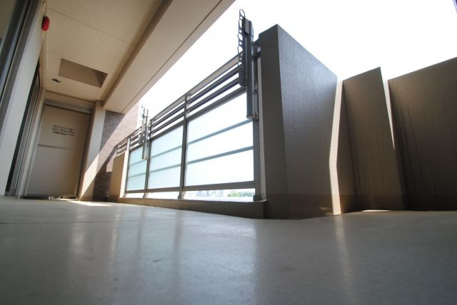 久留米市東櫛原町の賃貸マンションのバルコニー