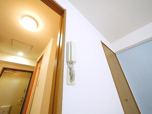 ブランジュール　ルナのセキュリティ|インターホン付きです