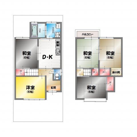 【間取り】 | 桂浅原町