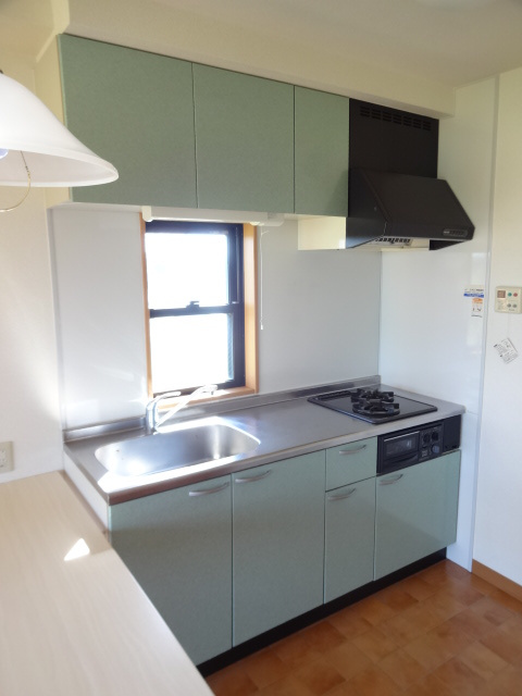 クラシオンのキッチン|きれいなキッチンです