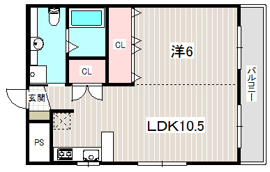 クラシオンの間取り
