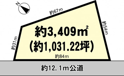 【区画図】 | つくば市上横場M貸地