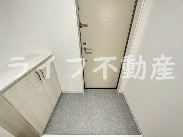 アート小若江の玄関|ゆったりとした玄関です