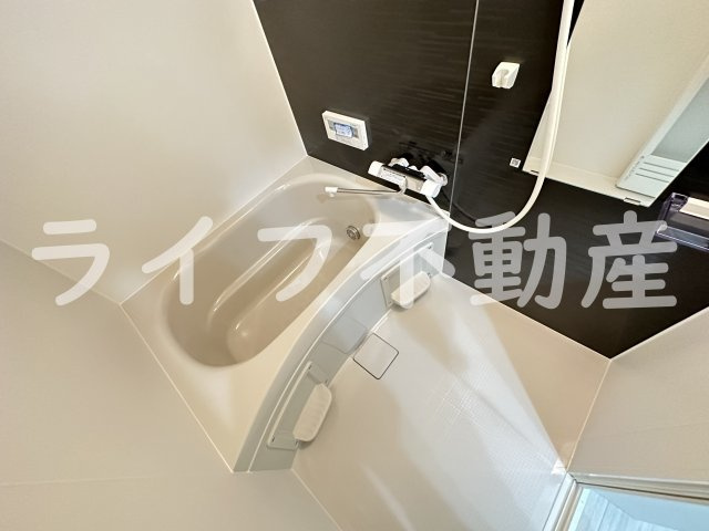 アート小若江の浴室|日々の疲れを癒すお風呂付です