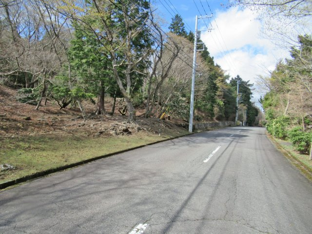 伊豆天城リゾート③の前面道路含む現地写真
