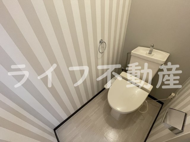 ラ・フォーレ高井田のトイレ|落ち着いたトイレです