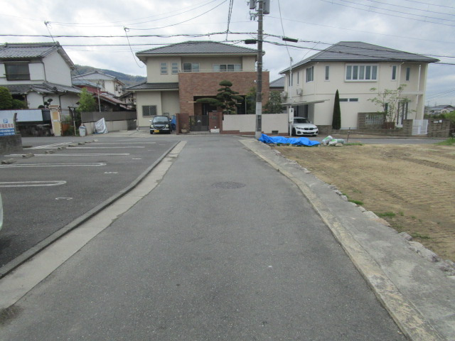 八尾市水越６丁目の工場の周辺