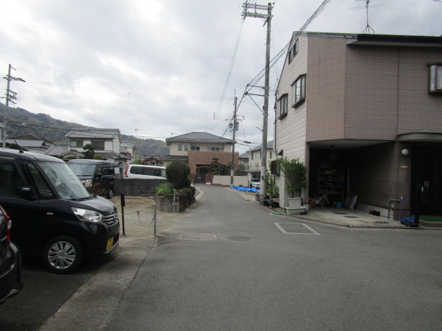 八尾市水越６丁目の工場の周辺