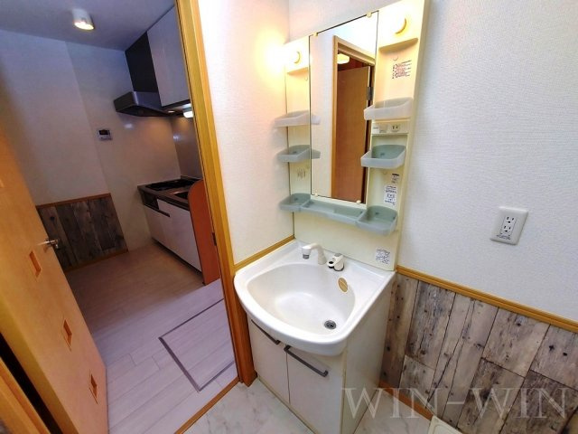 ソレイユ北島 Bの独立洗面台