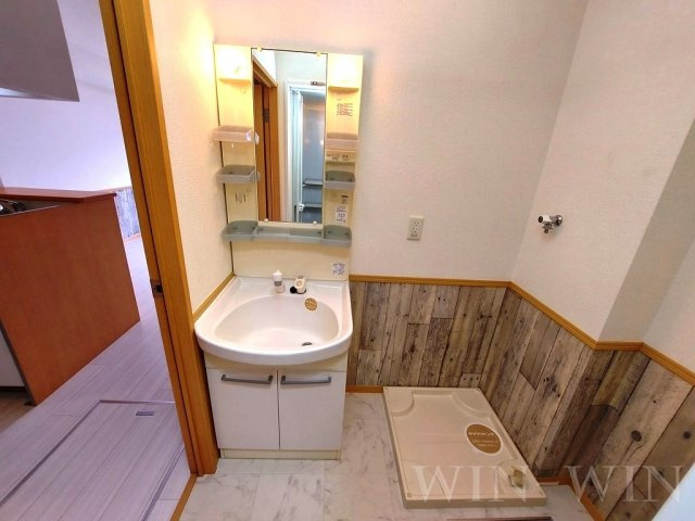 ソレイユ北島 Bの洗面所