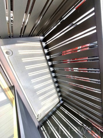 ソレイユ北島 Bのバルコニー