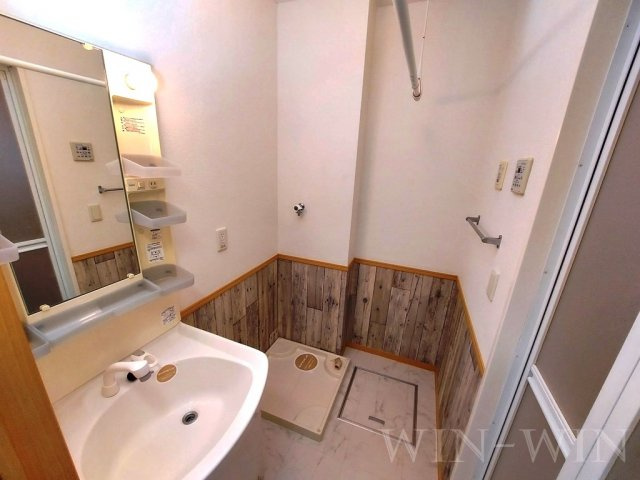 ソレイユ北島 Bの洗面所