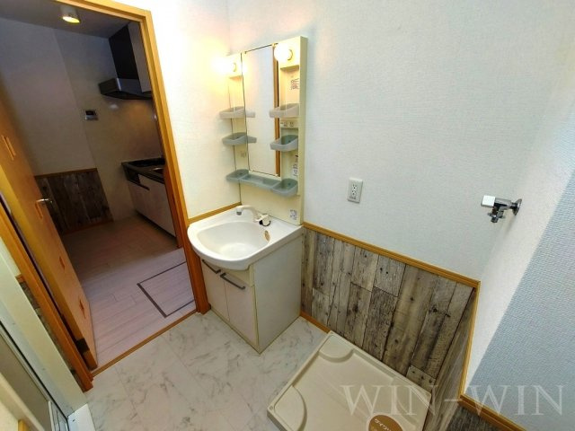 ソレイユ北島 Bの洗面所