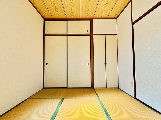 ハイツフジオの和室|和室ならではの温かな和の空間で寛ぎの時間を過ごせます