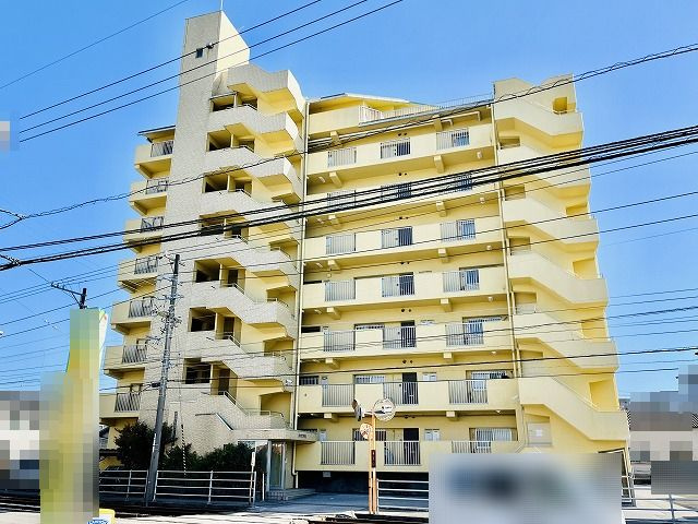 ハイツフジオの外観|おしゃれな外観です