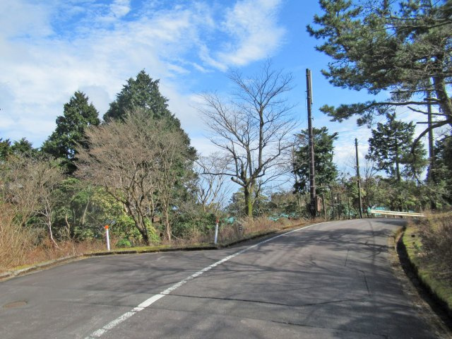 伊豆天城リゾート⑤の前面道路含む現地写真