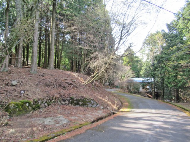 伊豆天城リゾート⑥の前面道路含む現地写真