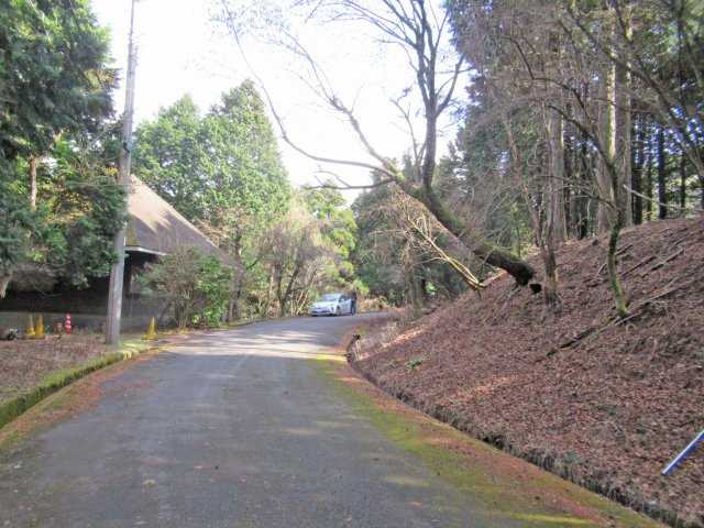 伊豆天城リゾート⑥の前面道路含む現地写真