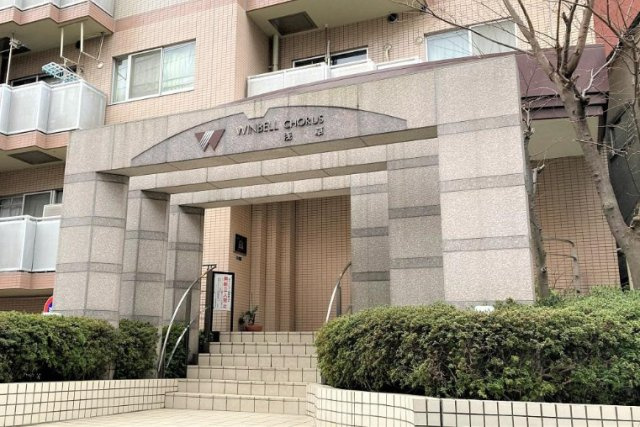 ウィンベルコーラス浅草のエントランス