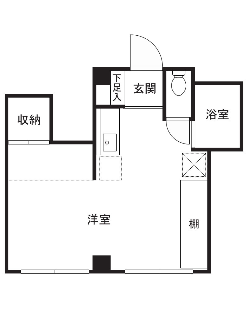 フローリエ細山Ⅱの間取り