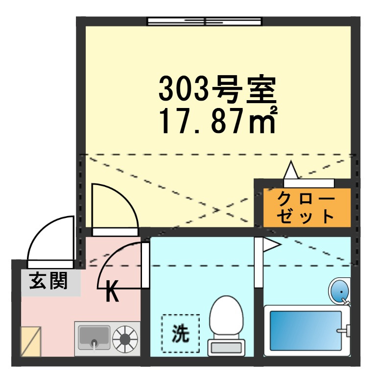Grip新小岩の間取り
