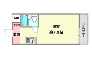 メゾン・ド・アヴニールの間取り