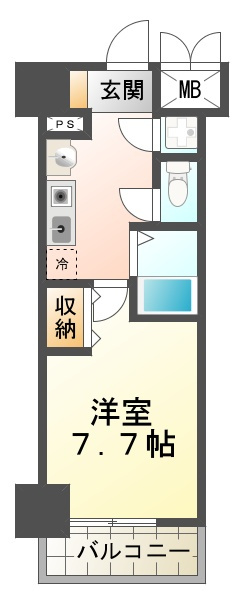 STATION COURT NORTHの間取り