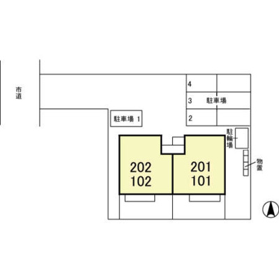 【区画図】 | セジュールプラムハイツ
