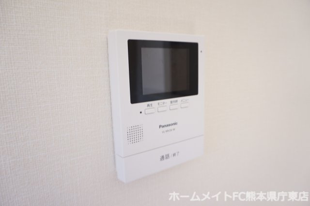 熊本市南区田井島３丁目のアパートのセキュリティ