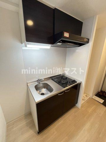 ワールドアイ阿波座WESTのキッチン