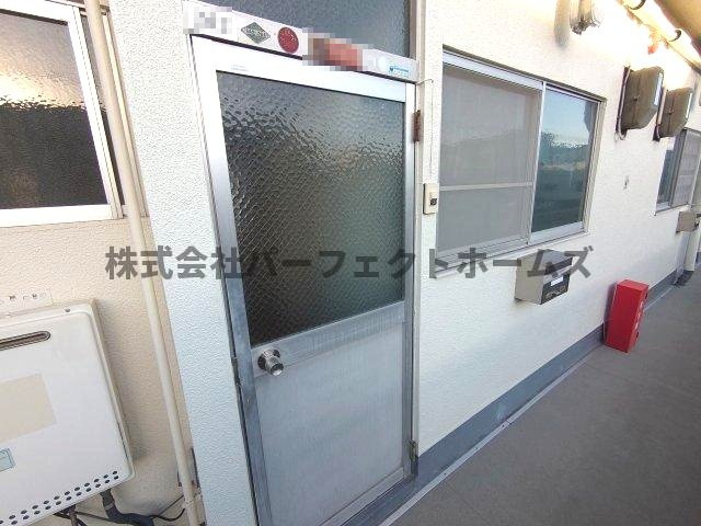 仲マンションの玄関|玄関です