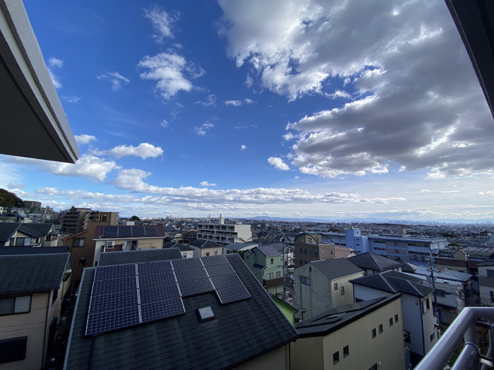 池田市五月丘４丁目の中古マンションの展望