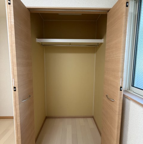 グリーンスタジオの収納|たっぷりとした収納スペースです