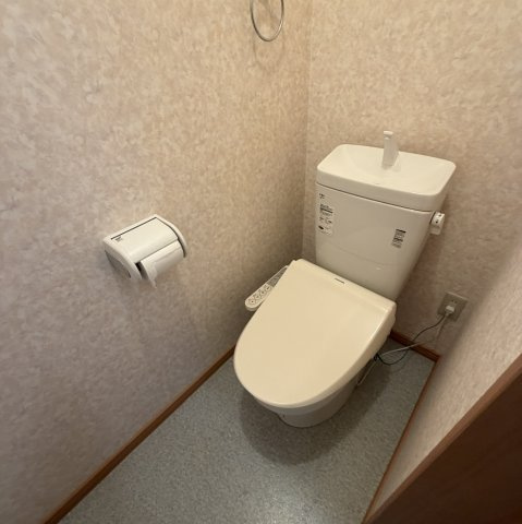 グリーンスタジオのトイレ|シンプルで使いやすいトイレです