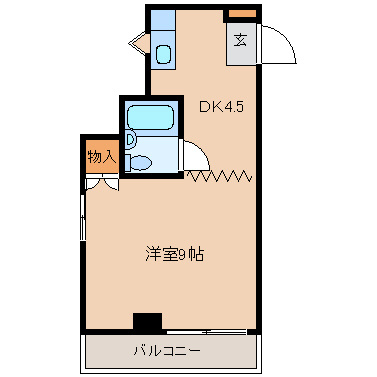 【間取り】 | クリスタルコート26