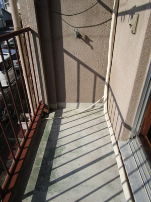 【バルコニー】 | ハイコーポエヒメ | お洗濯にも便利なバルコニー付き