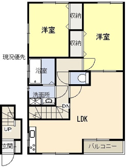【間取り】 | ボナール上乃木
