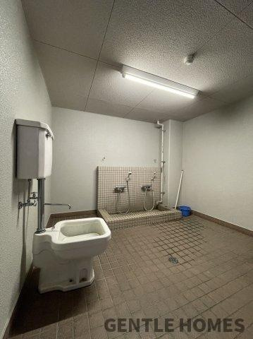 パーク・サンリヤン博多の森I・II号館のその他共用部分|共用部にペットの足洗い場があります