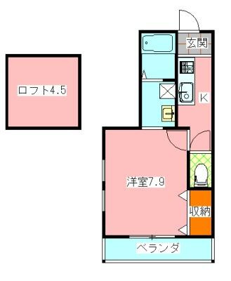 グリーンゲイブルズの間取り