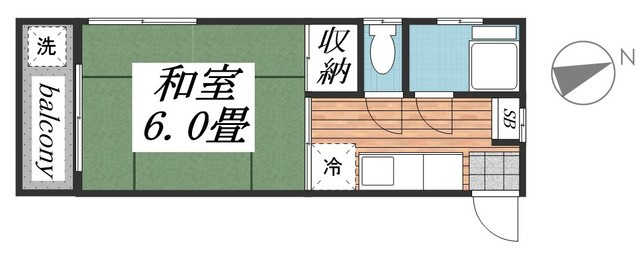 小南マンションの間取り
