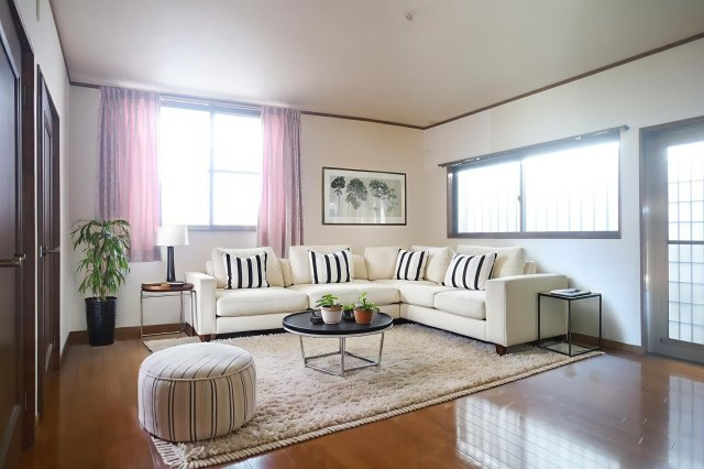 【居間・リビング】 | ☆CGでバーチャルホームステージングしています。