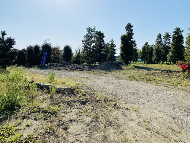 春日部市銚子口　売地の外観|資材置場・駐車場用地として