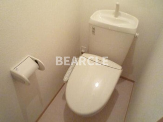 【トイレ】 | アラン・コート | 落ち着いた色調のトイレです