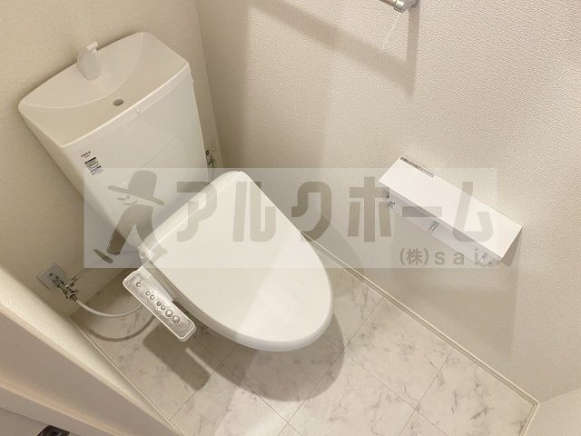 RIHITO八尾D棟のトイレ