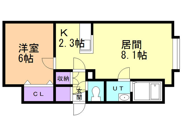 novelの間取り