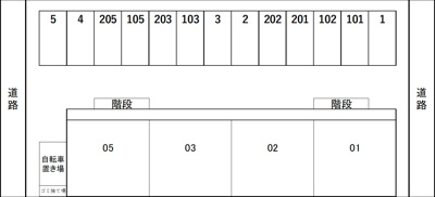 【区画図】 | ユトリロ北山2