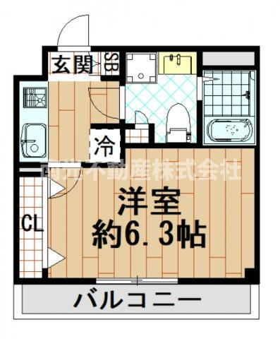 Ritz SQUARE stream Ⅰの間取り