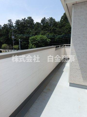 川越市笠幡中古戸建のバルコニー