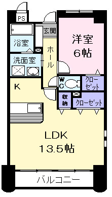 ベルクリーベの間取り